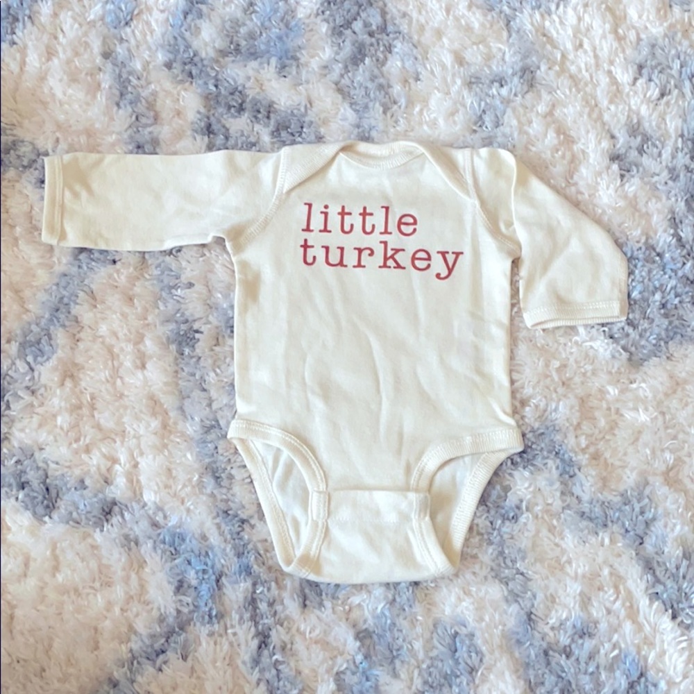 Thanksgiving onesie